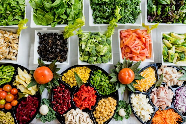 Bowl of fresh vegetables